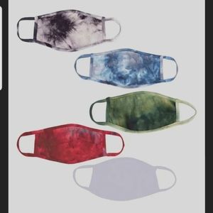 ❤Nordstrom 5 PC pack tie dye masks